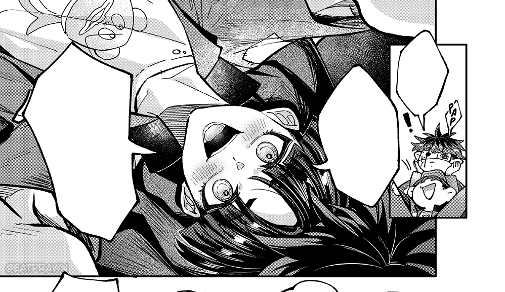 eatprawn's tweet photo. 👁️🧢
Some wholesome panels from my doujin that I really like https://t.co/EiStmK8qS1