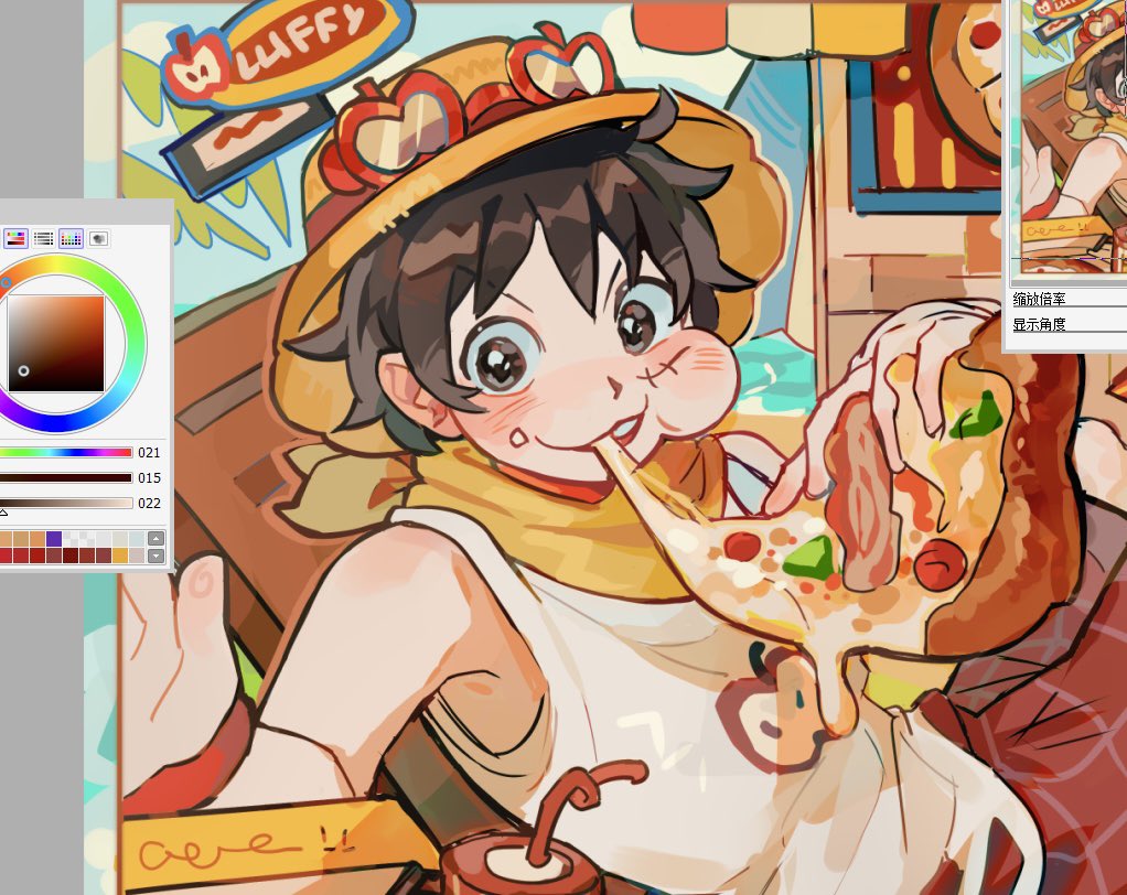 海苔虾球焗饭 tweet media