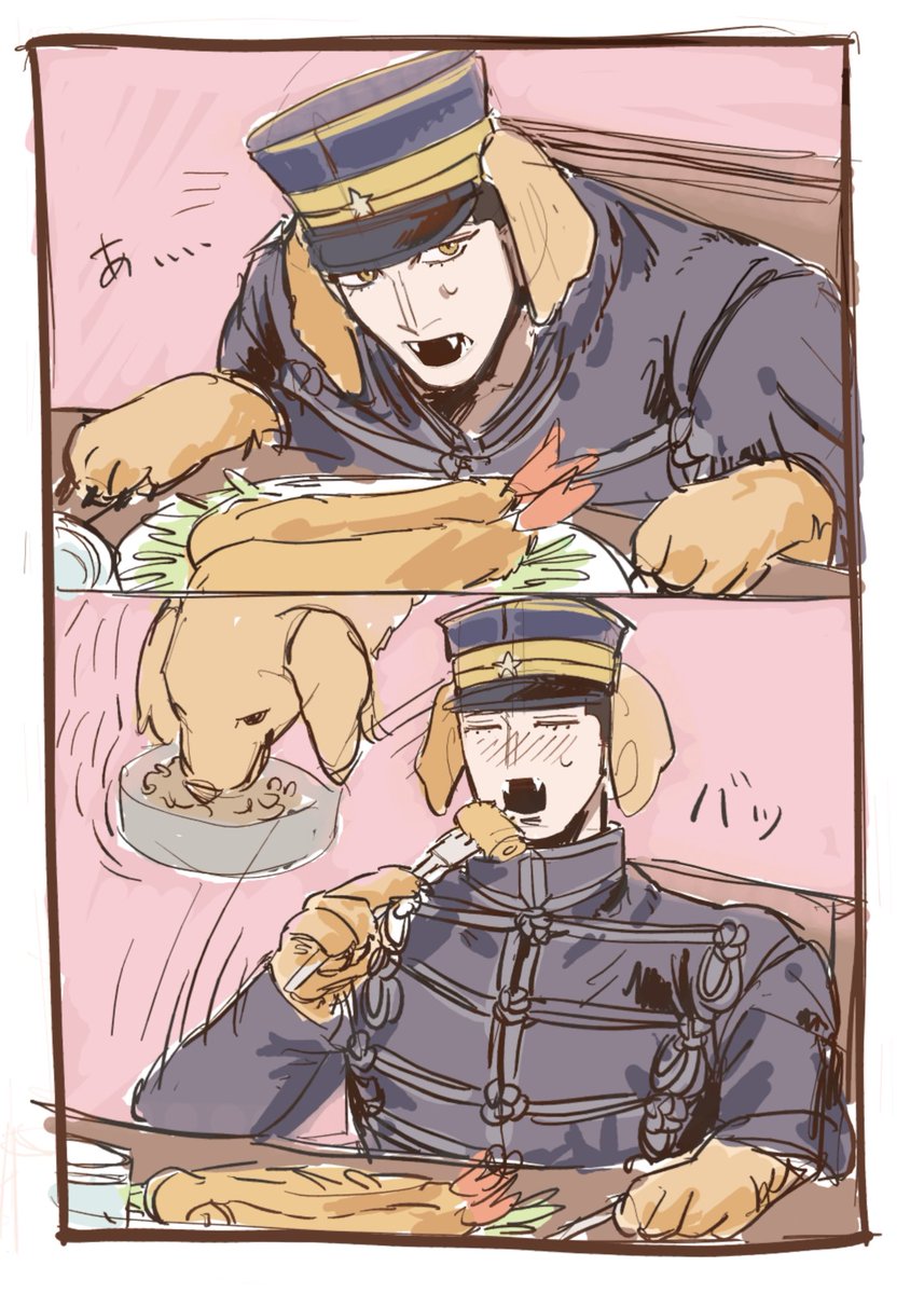 minta038's tweet photo. 無意識に犬食いしてしまいそうになるケモ作さん
※ケモ化 https://t.co/muDDYNDWjA