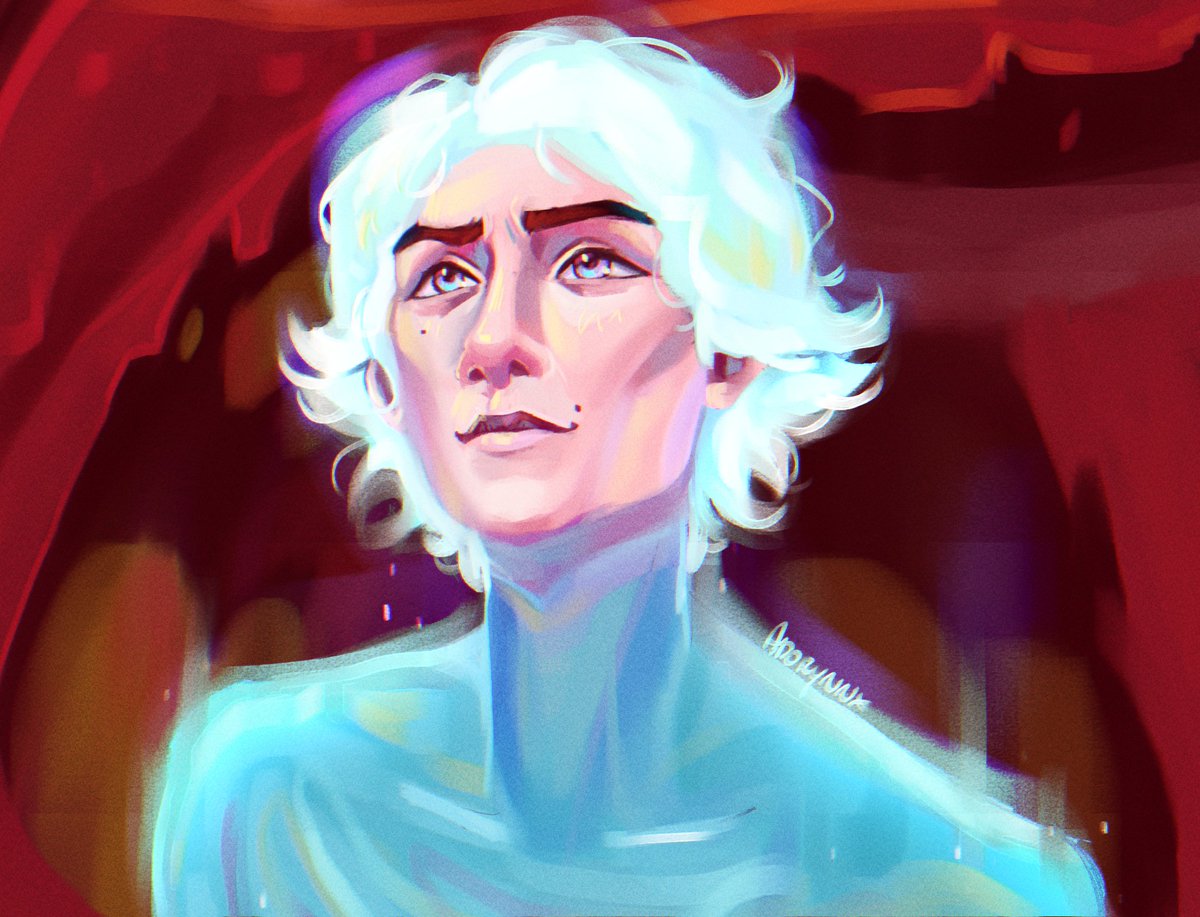Adorynnx's tweet photo. Viktor redraw?? Study?? Honestly I just wanted to paint pretty colors lol. I'm slowly teaching myself how to render without lineart AAAA Took some liberties with the colors and made him even more colorful. He's so pretty.

#arcane #jayvik https://t.co/ftXCp2Toqf