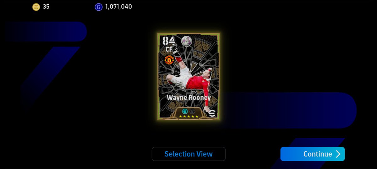 Sanee378981's tweet photo. Thank you Konami 

Aguero ⌛⌛🙏🥶✅ #eFootball #playeFootball https://t.co/oxwTKiFCCI