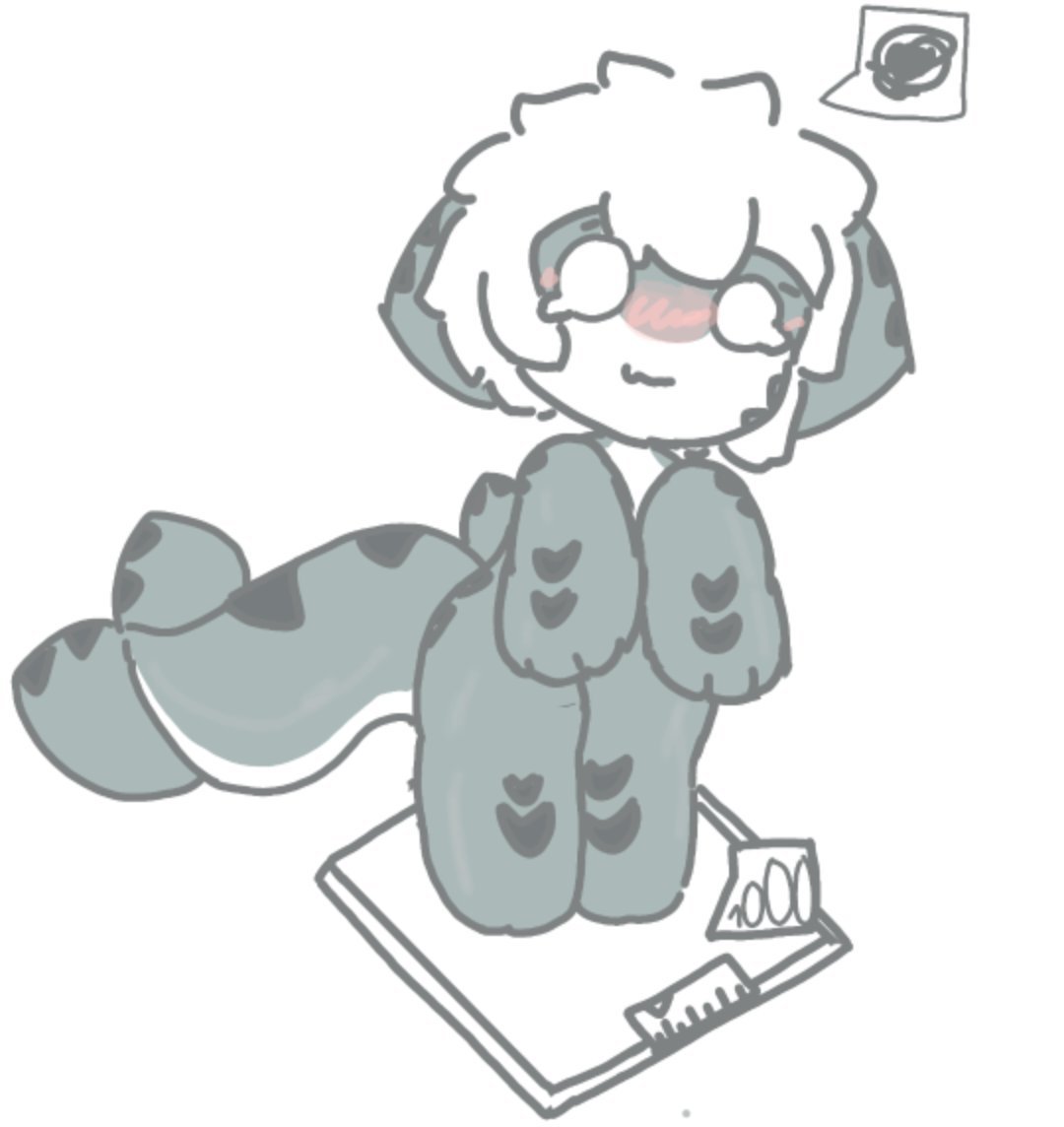 squiddrawtime's tweet photo. This scale is bugged q//w//q 
I can't be that big 💦💦
(Tiger shark)
#changed #tigershark https://t.co/nElr5dvIDs