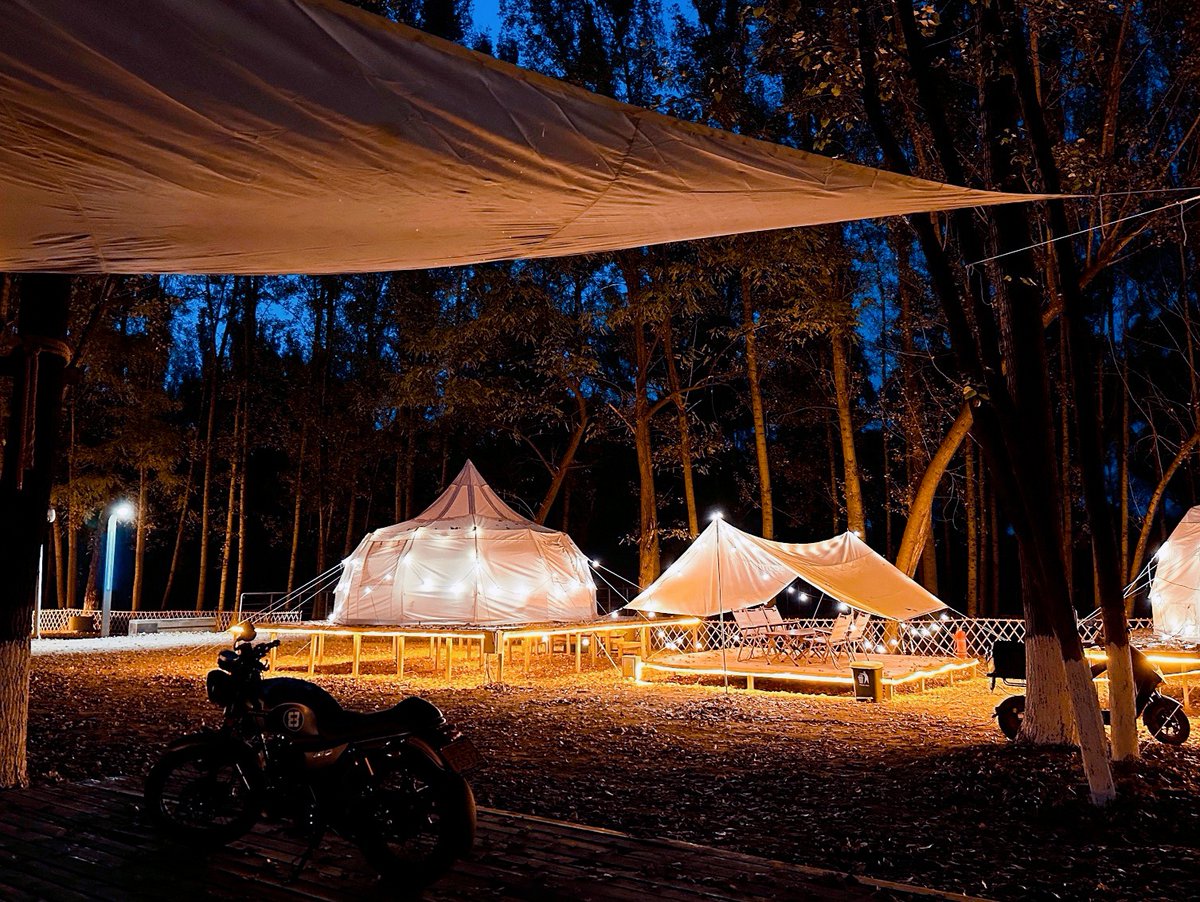 Khh0601Peer's tweet photo. Just pulled the best impromptu campsite at golden hour—crickets chirping, warm s’mores in hand, and no work emails for 24 hours. Pure reset  #WeekendEscape， https://t.co/QPvzSosUml