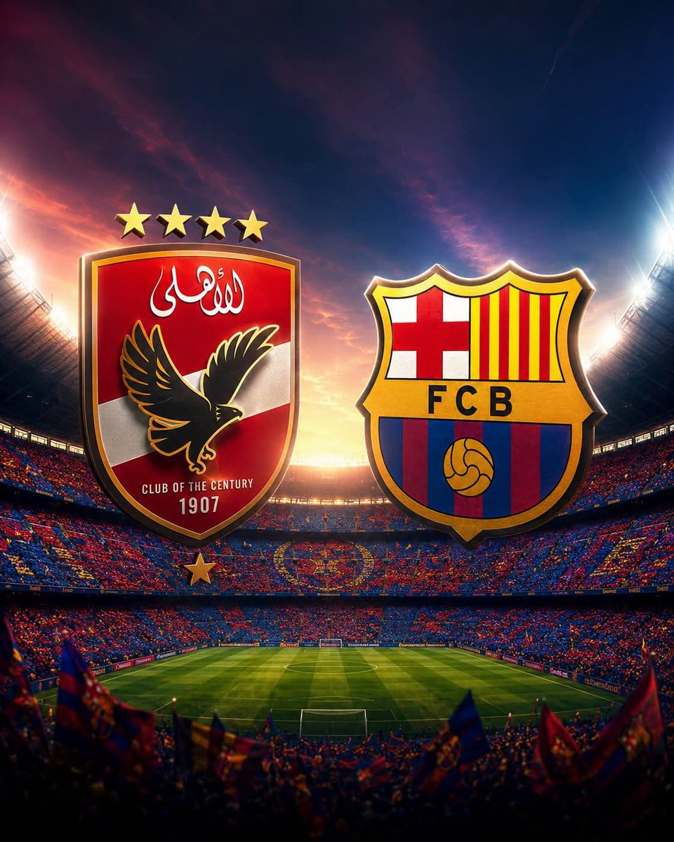 ElAhlyToDay74's tweet photo. نادي برشلونة عبر موقعه الرسمي عن مواجهة الأهلي في كأس خوان جامبر ✍️ :

سيصبح الأهلي أول نادٍ مصري وأول فريق إفريقي يشارك في بطولة كأس خوان جامبر. وتأسس النادي عام 1907، ويتخذ من القاهرة مقرًا له، ويُعد النادي الأكثر نجاحًا في إفريقيا، وواحدًا من أكثر أندية العالم تتويجًا بالألقاب الدولية، بعدما امتد تاريخه لأكثر من قرن حافل بالإنجازات الرياضية والبطولات القارية. 🏆

تعزز مشاركة الأهلي نادي القرن في كأس خوان جامبر مكانته الدولية، بعدما أصبح أول ممثل لكرة القدم الإفريقية يشارك في هذه البطولة المرموقة. 🔝