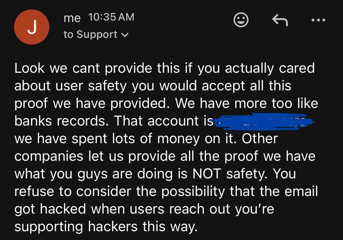 VixenTheDeer69's tweet photo. Are we serious? More bot replies?? My god. @discord @discord_support  you guys gonna be my reason..

#discord #help https://t.co/E5MLYzjo63