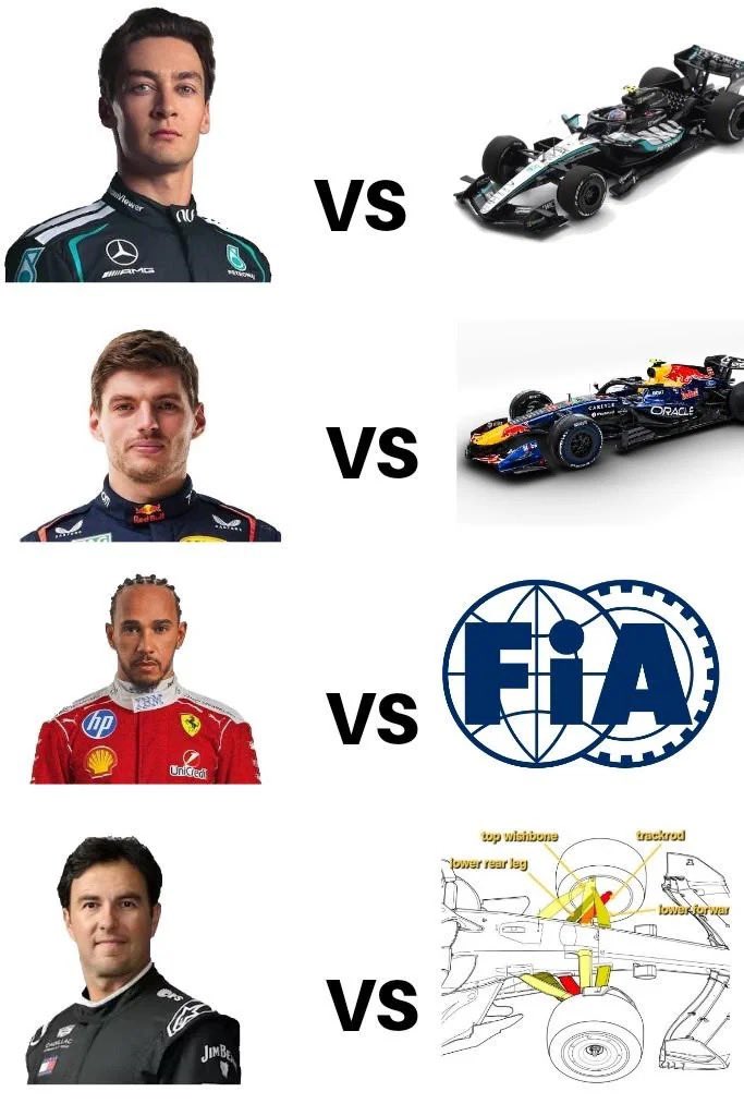 f1trollofficial's tweet photo. F1 2026 rivalries https://t.co/XMhHLloGIS