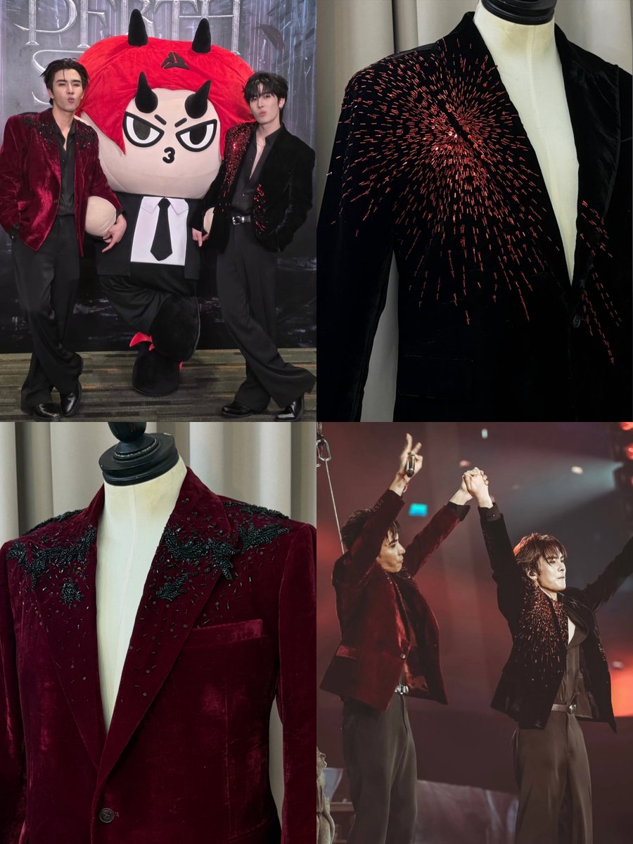 chubapie's tweet photo. Those suits looked amazing on PerthSanta. So elegant, so classy, and full of luxury vibes ❤️‍🔥✨️🥂 https://t.co/fVPKPKuAwy