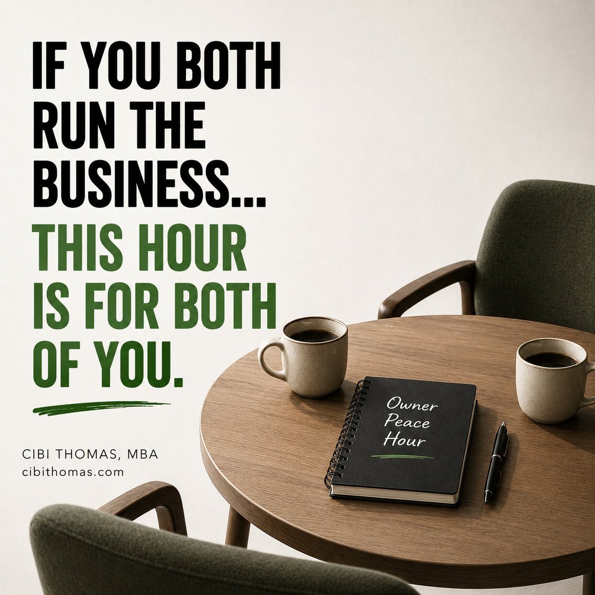 CibiThomas_X's tweet photo. Running a family business means sharing more than ownership.

The Owner Peace Hour gives you one protected hour to step back, uncover hidden dependencies, and see how the business really operates.

Sometimes clarity is the most valuable investment. https://t.co/bAi4PctFoJ