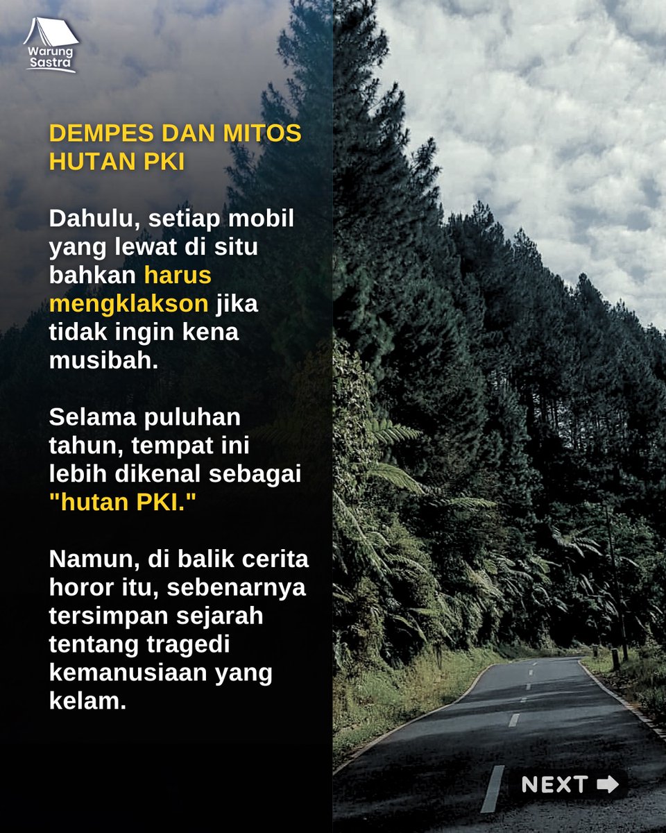 warungsastra's tweet photo. Sudah 32 tahun lamanya Sri Muhayati (59) menduga, bahwa sang ayah, Muhadi, yang hilang sesudah dibon dari Yogyakarta tahun 1966, termasuk dalam rombongan tahanan dari Yogyakarta yang dibantai di daerah Wonosobo. Sejak itu ia bercita-cita membuktikan dugaannya. https://t.co/DInqkvbFvK