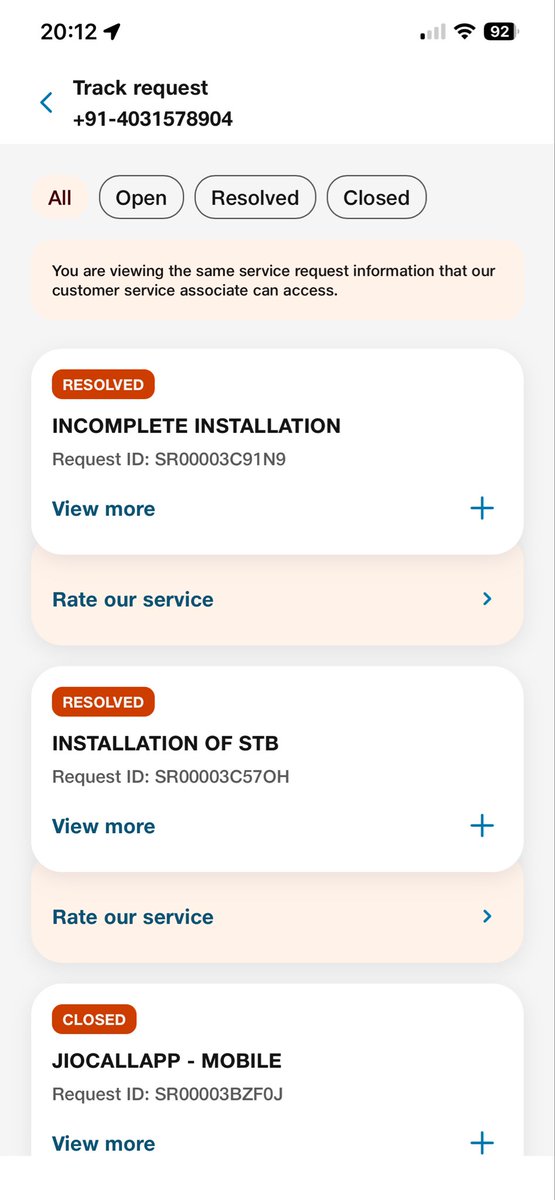 raj_er04's tweet photo. @JioCare I recharged of 10k for freedom pack on 22/07 but tv setup box is not delivered yet. I have been calling and mailing cc but tickets are being closed without resolution. It seems nobody care after payment. Pls send the tv setup box. https://t.co/0Q7ltQiJqM