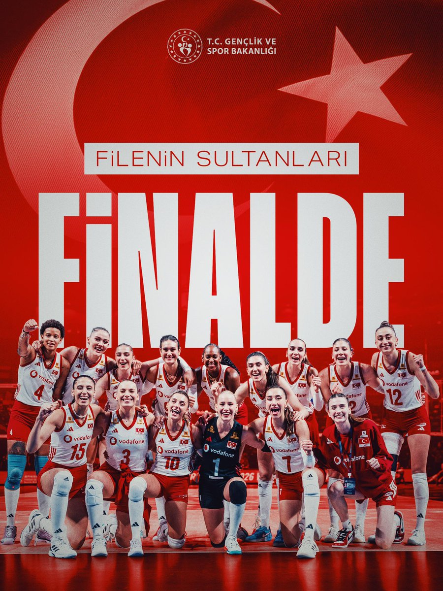 akkadinvann's tweet photo. 🇹🇷🏆 Şampiyon Filenin Sultanları!

Azimleri, emekleri ve sarsılmaz takım ruhlarıyla bir kez daha tarih yazan Filenin Sultanlarımızı yürekten tebrik ediyoruz. 🇹🇷

Milletimize yaşattıkları bu büyük gurur için tüm sporcularımıza ve teknik ekibimize teşekkür ediyor, başarılarının daim olmasını diliyoruz. 

#FileninSultanları 

@tugbaisikercan @ArvasAbdulahat @zerrin_alpaslan @AKKADINGM @AK_PartiVan