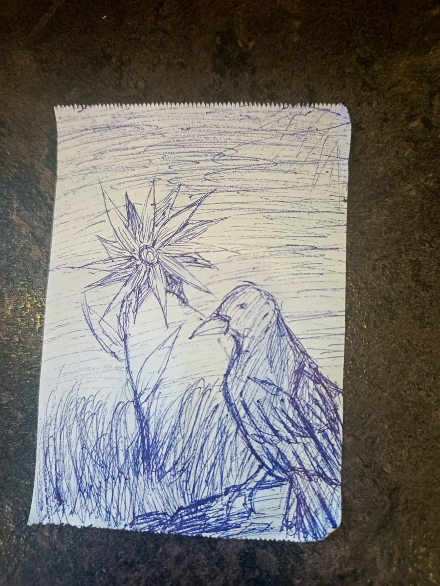 Dishechkaishere's tweet photo. My shift at work is coming to an end, and I was inspired by something https://t.co/AGQ8bjQpR7