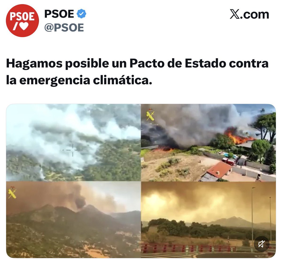 FLMIRONES's tweet photo. #MIRONEWS Ahí están los que intentan beneficiarse de haber incendiado España. Los climaterios. Tratan de rentabilizar el dolor para su ideología.
¡LOS INCENDIOS NO SON POR NINGUNA EMERGENCIA CLIMÁTICA!
El pacto debe ser para llevarles a la cárcel, incluidos los del PP. Un aullido https://t.co/wdFCVYLg5g