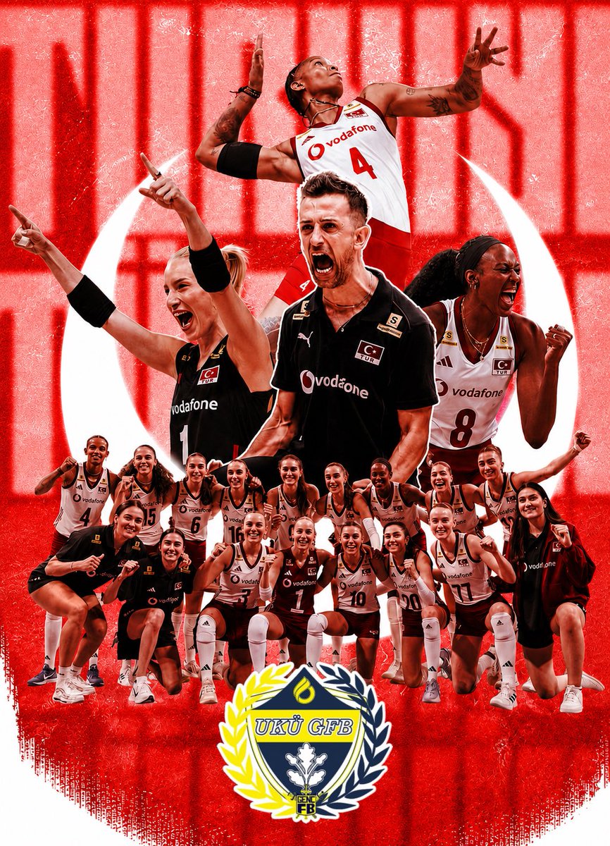 ukugfb's tweet photo. MILLETLER LiGiNDE ŞAMPİYON FİLENİN SULTANLARI!

Voleybol Milletler Ligi finalinde Brezilya'yı 3-1 mağlup ederek turnuvayı şampiyonlukla tamamlayan Türkiye Kadın Milli Voleybol takımımızı yürekten tebrik ediyoruz! https://t.co/cz2CUQDAX8