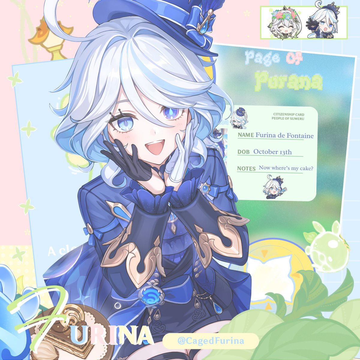 CagedFurina's tweet photo. I sought knowledge to become wise, and this is where it has brought me. The experiment is now drawn to a close, so that one may witness true wisdom in action. My life has reached a point I never dreamed of, and now I am 𝐟𝐫𝐞𝐞𝐝 as Furina. https://t.co/mGbYofZvZG