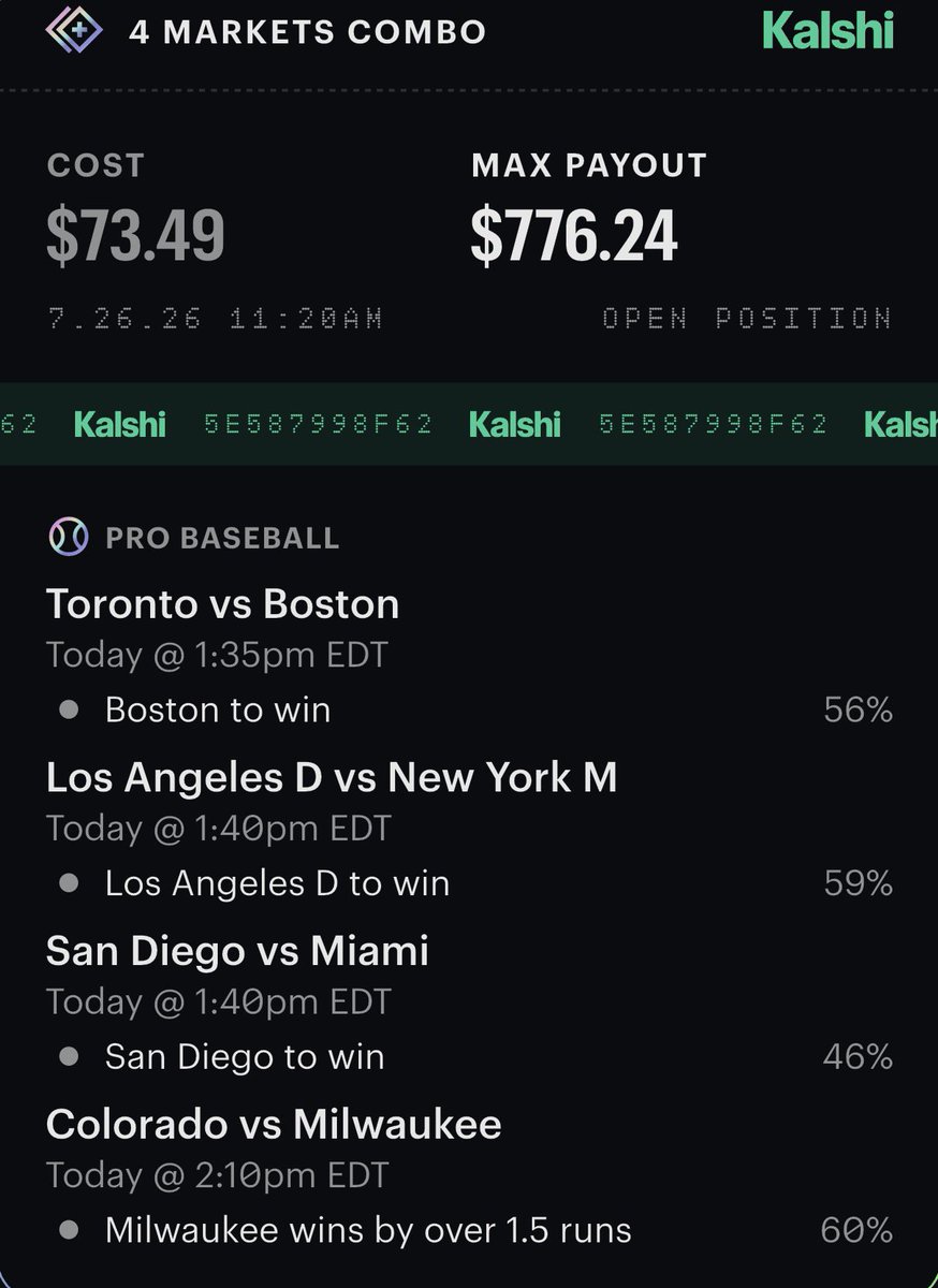 ProfitsHQ's tweet photo. $700 on a Sunday let’s do the damn thing .

❤️ if tailing

Tail Link⬇️
https://t.co/QTWtTgB7xY https://t.co/hVHdd2cVE3