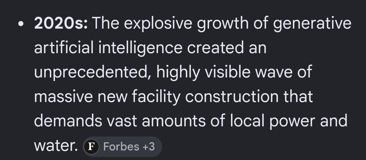 BrendaMorgan3's tweet photo. @JohnKem28013340 @JasonBassler1 @samtripoli We did not have local govts agreeing to these massive data centers, in secret and against the local population wishes until this. https://t.co/zt0iDrm6pC