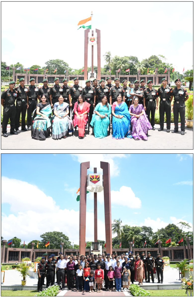 easterncomd's tweet photo. On the occasion of #KargilVijayDiwas, Military families of serving soldiers, veterans and citizens of #Kolkata gathered at #VijaySmarak to pay heartfelt tributes to the heroes of the Kargil War, reaffirming the nation's unwavering gratitude for their supreme sacrifice.

A Heritage Walk through the memorial offered visitors an opportunity to relive the saga of courage, valour and patriotism that continues to inspire generations.

#KargilVijayDiwas के अवसर पर #Kolkata में सेवारत सैनिकों के परिवारों, पूर्व सैनिकों एवं नागरिकों ने #VijaySmarak पहुँचकर कारगिल युद्ध के वीर नायकों को भावभीनी श्रद्धांजलि अर्पित की तथा उनके सर्वोच्च बलिदान के प्रति राष्ट्र की अटूट कृतज्ञता व्यक्त की।

इस अवसर पर आयोजित हेरिटेज वॉक के माध्यम से आगंतुकों ने कारगिल के रणबांकुरों की वीरता, शौर्य और राष्ट्रभक्ति की गौरवगाथा को निकट से जाना, जो आज भी हर पीढ़ी को प्रेरित करती है।

#भारतीय_सेना
#पूर्वी_कमान
#IndianArmy
#EasternCommand
#OurVeteransOurPride
#KargilVijayDiwas2026
#WeCare

@adgpi
@SpokespersonMoD
@HQ_IDS_India
@indiannavy
@IAF_MCC
@official_dgar
@ProDefKolkata
@IndiaCoastGuard
@HQ_DG_NCC
@lokbhavan_wb

Facebook - https://t.co/rnkAk32oiL
Instagram - https://t.co/JjRT2Wnq4Z