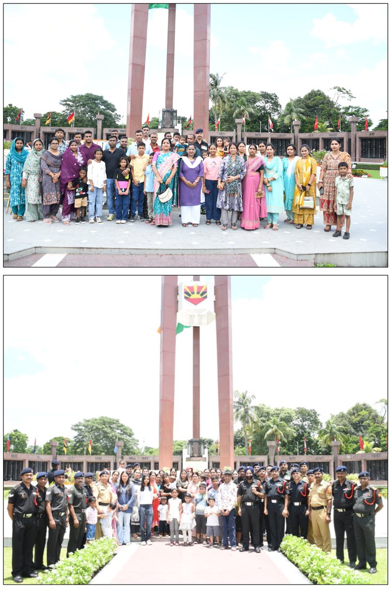 easterncomd's tweet photo. On the occasion of #KargilVijayDiwas, Military families of serving soldiers, veterans and citizens of #Kolkata gathered at #VijaySmarak to pay heartfelt tributes to the heroes of the Kargil War, reaffirming the nation's unwavering gratitude for their supreme sacrifice.

A Heritage Walk through the memorial offered visitors an opportunity to relive the saga of courage, valour and patriotism that continues to inspire generations.

#KargilVijayDiwas के अवसर पर #Kolkata में सेवारत सैनिकों के परिवारों, पूर्व सैनिकों एवं नागरिकों ने #VijaySmarak पहुँचकर कारगिल युद्ध के वीर नायकों को भावभीनी श्रद्धांजलि अर्पित की तथा उनके सर्वोच्च बलिदान के प्रति राष्ट्र की अटूट कृतज्ञता व्यक्त की।

इस अवसर पर आयोजित हेरिटेज वॉक के माध्यम से आगंतुकों ने कारगिल के रणबांकुरों की वीरता, शौर्य और राष्ट्रभक्ति की गौरवगाथा को निकट से जाना, जो आज भी हर पीढ़ी को प्रेरित करती है।

#भारतीय_सेना
#पूर्वी_कमान
#IndianArmy
#EasternCommand
#OurVeteransOurPride
#KargilVijayDiwas2026
#WeCare

@adgpi
@SpokespersonMoD
@HQ_IDS_India
@indiannavy
@IAF_MCC
@official_dgar
@ProDefKolkata
@IndiaCoastGuard
@HQ_DG_NCC
@lokbhavan_wb

Facebook - https://t.co/rnkAk32oiL
Instagram - https://t.co/JjRT2Wnq4Z