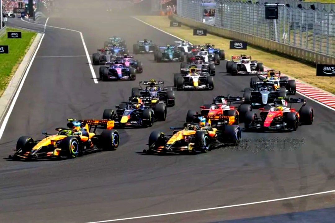 ApenasOneFan's tweet photo. Sobre o GP da Hungria

🔸️Norris mostra que é o N°1 da Mclaren 
🔹️Verstappen e Red Bull respiram
◽️ Antonelli aumenta a vantagem 
♦️ Ferrari decepciona seus pilotos
🔰 Bortoleto tenta mas VSC atrapalha. https://t.co/MuuoxuAyRI