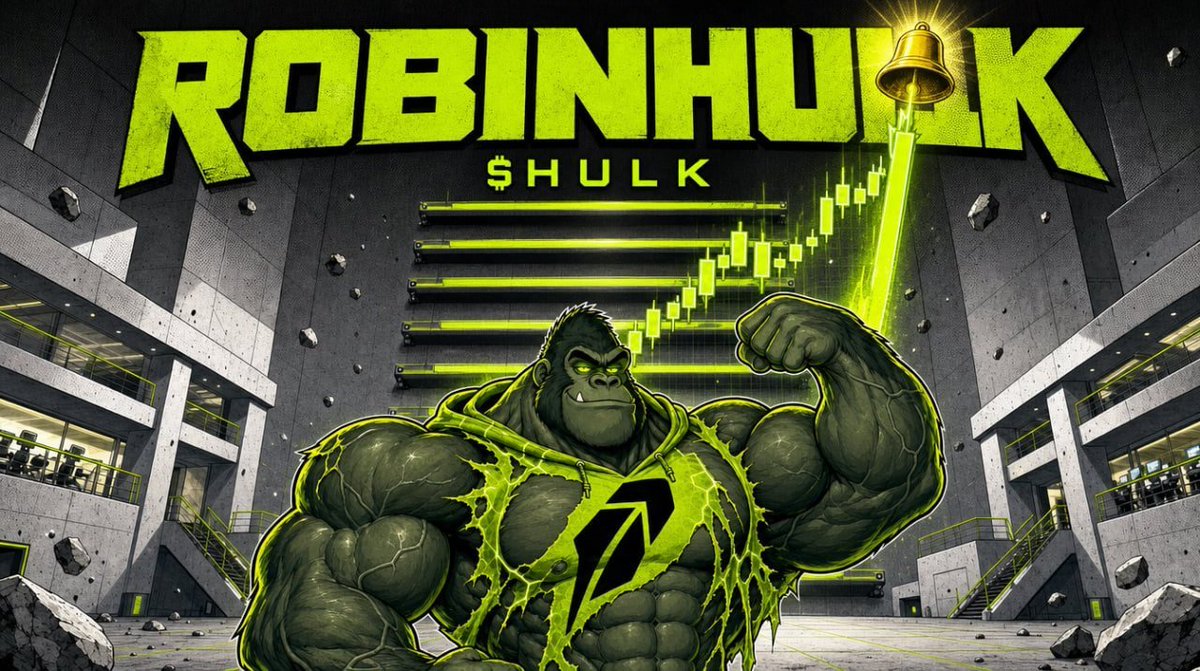 RobinHulkXyz's tweet photo. he doesn't read charts. he breaks them. ROBINHULK smash the chart, ride the candle, ring the bell.

demo live, free → https://t.co/kWeGFMCajx

$HULK launching on @ponsdotfamily 

chain CA drops here + pinned. nowhere else. https://t.co/lH7qQeL2bM