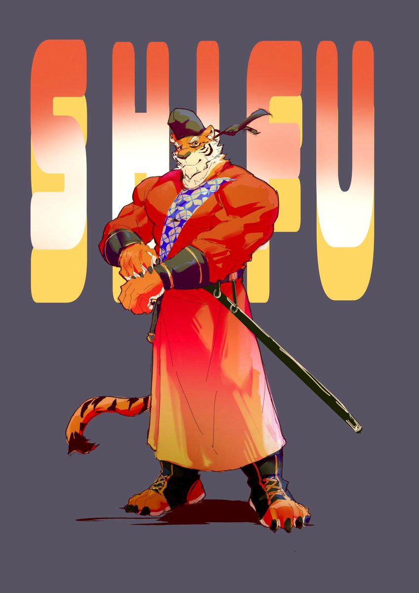 UPandaren's tweet photo. 重绘了一下自己的设定 https://t.co/9mD2f5hbTw