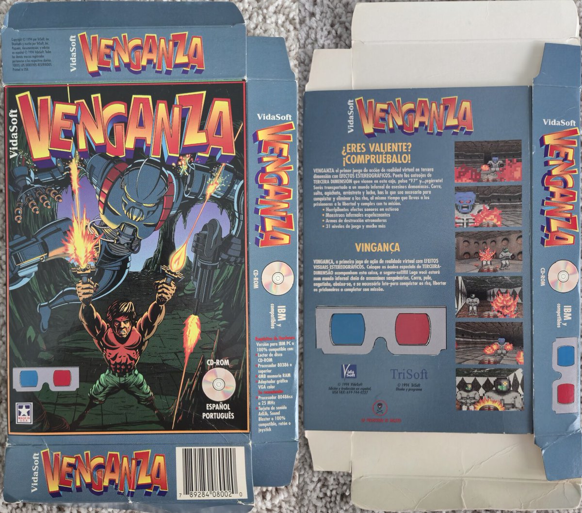 SlappyCromwell's tweet photo. Good news, my fellow Depth Dwellians! The developer of the in-development Depth Dwellers remaster posted photos of the game's original box sample as well as the rare Spanish edition!
Truly, we may live to see the day of the long-awaited Depth Dwellers big box rerelease. #awsome https://t.co/S82cYVOFY9