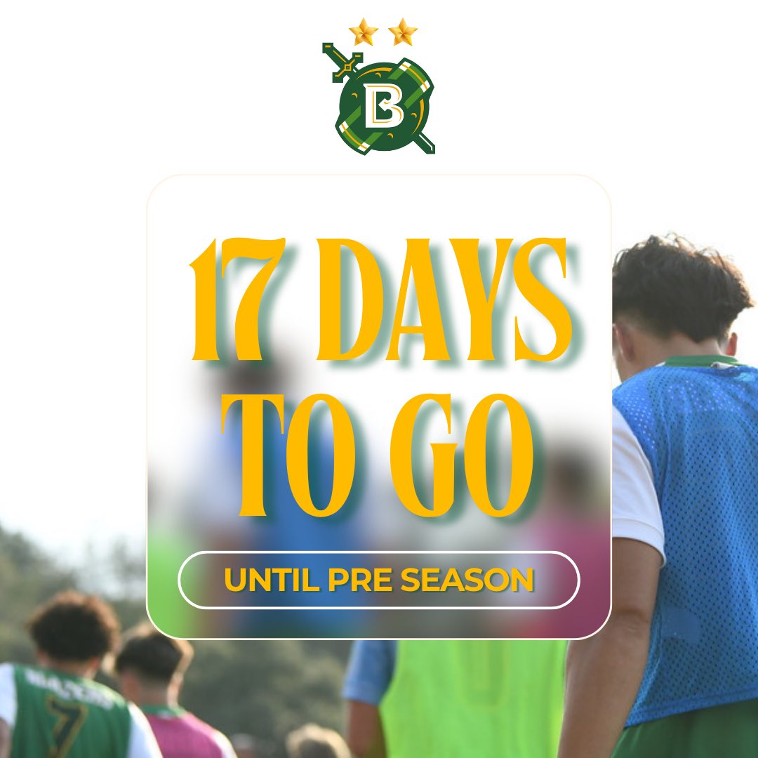 BelhavenSoccer's tweet photo. The countdown is on. 17 days to preseason..
#UpTheBlazers https://t.co/f1U7zC1eXp