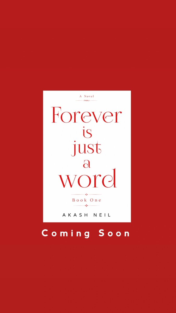 akash100billion's tweet photo. Meet Nitya.

A heart too pure for the world.

A soul too stubborn to surrender.

And a story you'll never forget.

Forever Is Just a Word.
#novel 
#coming 
#soon https://t.co/SJCfJjnolv