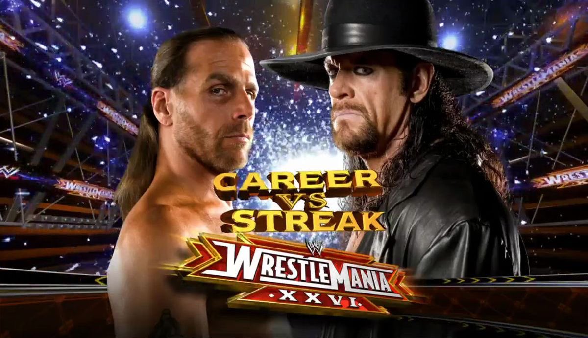 95peakz's tweet photo. Shawn Michaels vs Undertaker ( Career vs Streak Match)

WrestleMania XXVI

✯ ✯ ✯ ✯.75 this is the sport i love. https://t.co/P3Xb3QnrOu