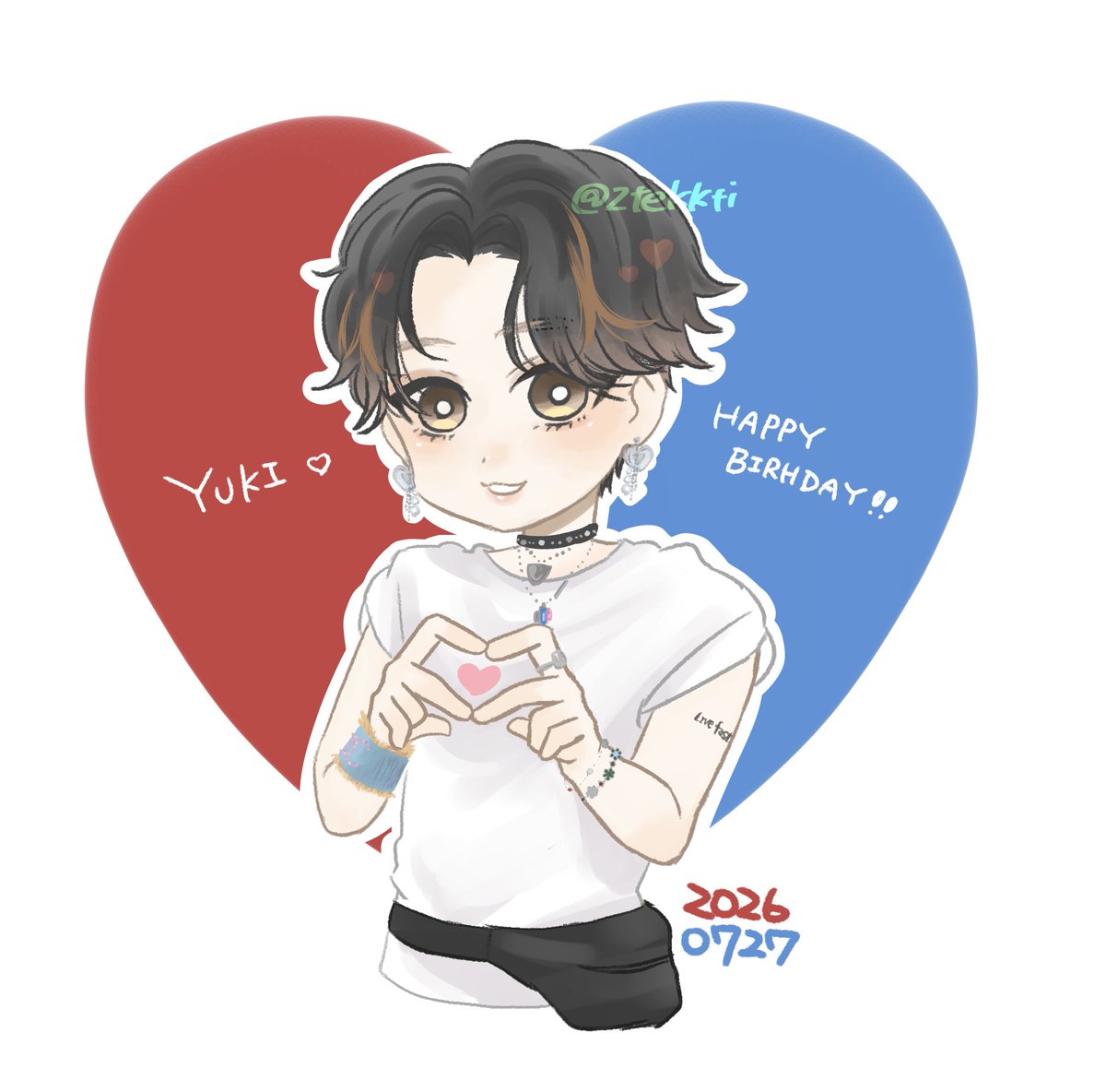 ztekkti's tweet photo. 𝟮𝟬𝟮𝟲𝟬𝟳𝟮𝟳
🎂𝗵𝗮𝗽𝗽𝘆 𝗯𝗶𝗿𝘁𝗵𝗱𝗮𝘆 𝗬𝗨𝗞𝗜❤️💙

ゆきくんがしたいことやりたいことがたくさんできる一年になりますように🥹 https://t.co/sAGv3pfqFv
