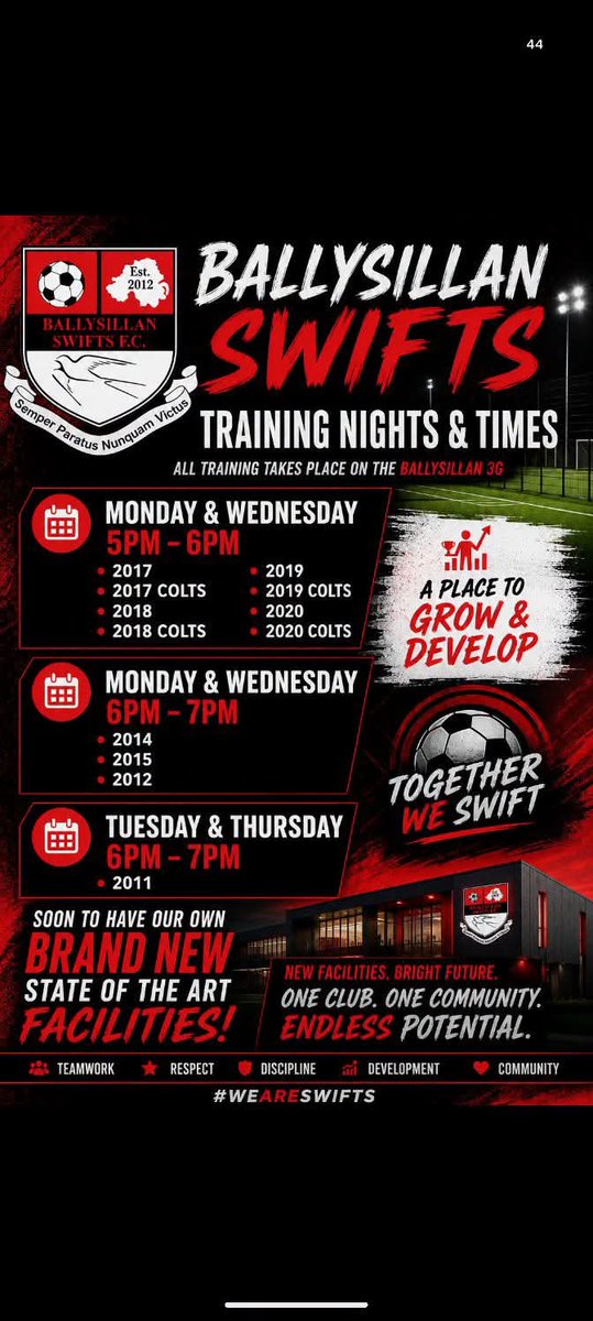 BSwifts's tweet photo. For any information please PM the page or contact our youth team contact Andrew on 07376418738 🤝

🔴⚫️🔴⚫️🔴

#COYS https://t.co/T9560lSwB2