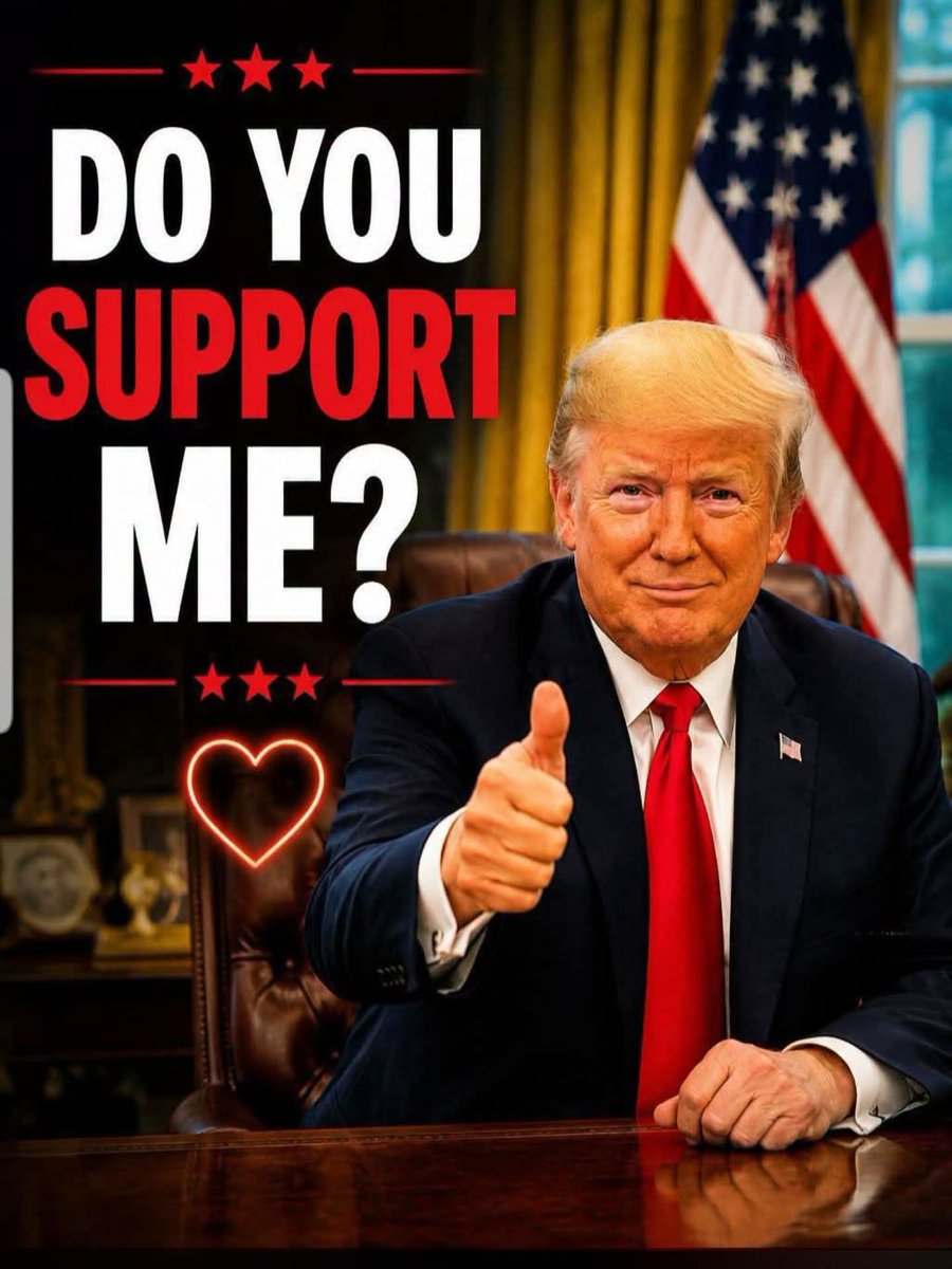 TrumpWirehh's tweet photo. Do you support me? 

Yes 👍

No👎 https://t.co/UdTEdXPSSL