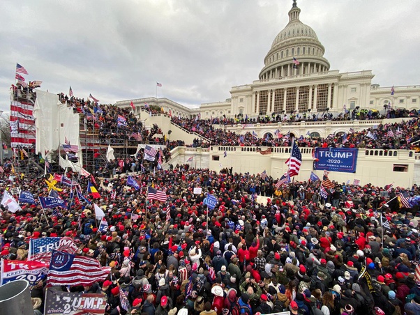 GinaSaysSo's tweet photo. THE REAL INSURRECTION NEEDS TO BE EXPOSED.

@realDonaldTrump  didn't "incite an insurrection." 

The ACTUAL (and 100% FACTUAL) insurrection happened when the 2020 election was stolen and certified, and US citizens were robbed of our right to choose our leader.  

These protestors could have easily gotten whatever they wanted that day by force if that was the goal. 

Look at the size of the crowd. 

The soulless minds behind the lie of 1/6 counted on the fact that no matter HOW MANY showed up, these Patriots would be peaceful.  

Think about that.  

The bad guys COUNTED ON PEACE.

And they were right. 

There was no bloodbath. 

There was no moment of surrender.  

Americans came together because they believed an election had been stolen.  

And they were 100% right.

We can't sweep this under the rug, and carry this lie into our future.

NEVER.