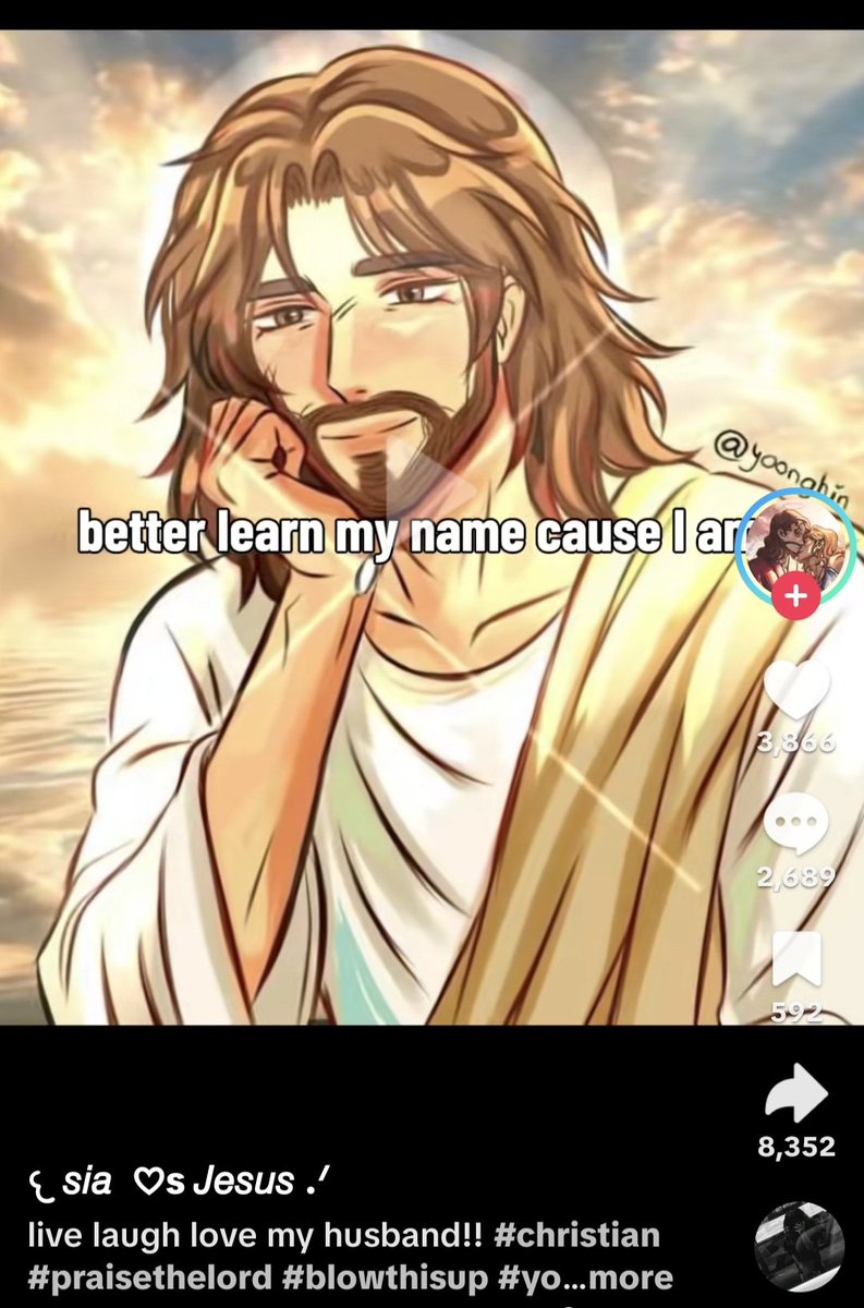 vrkplld's tweet photo. Never thought I'd see someone whose yumeship is with jesus https://t.co/SAeCPgMW5W