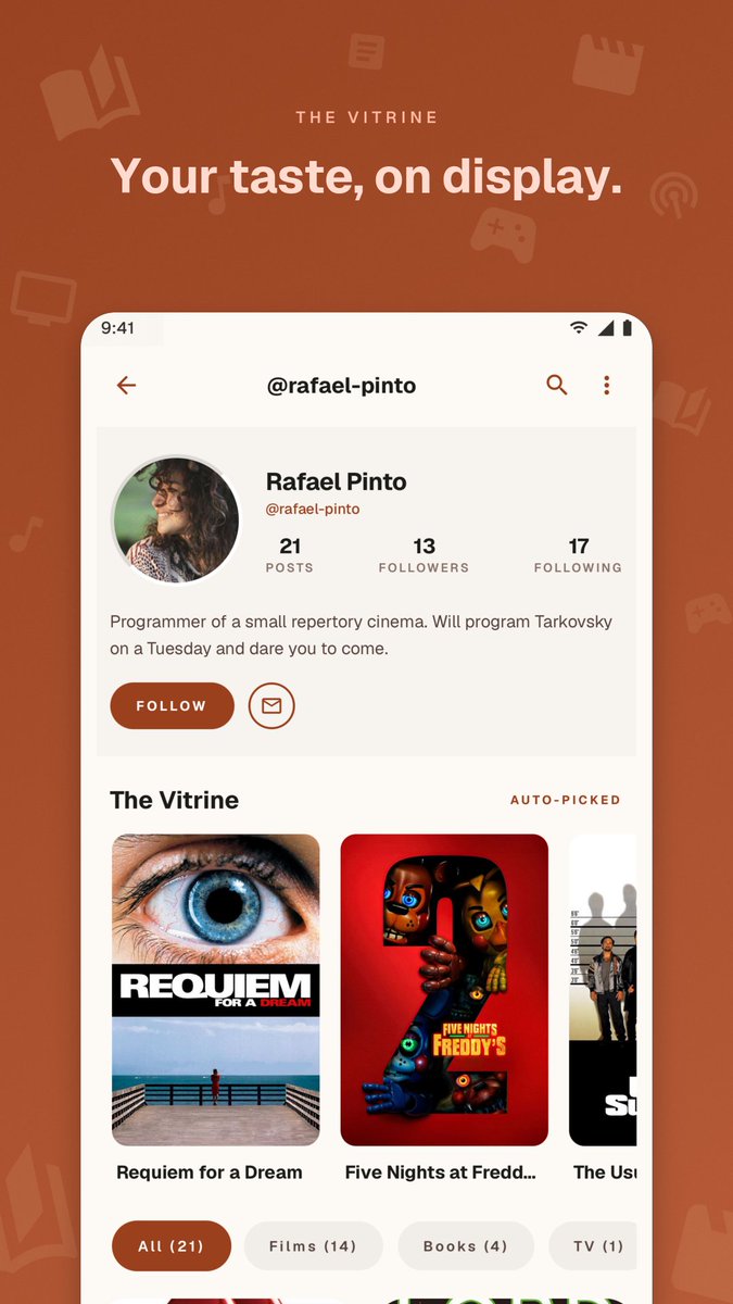 mintrinapp's tweet photo. Android users, it's your turn. 🎉

Mintrin is now available on Google Play!

Track movies, books, games, music, and more- all in one place. Build your archive, find your like-minded friends, and never lose track of what you've experienced.

Download it: https://t.co/NK7SfKgXYT https://t.co/yUKlTY6qLy