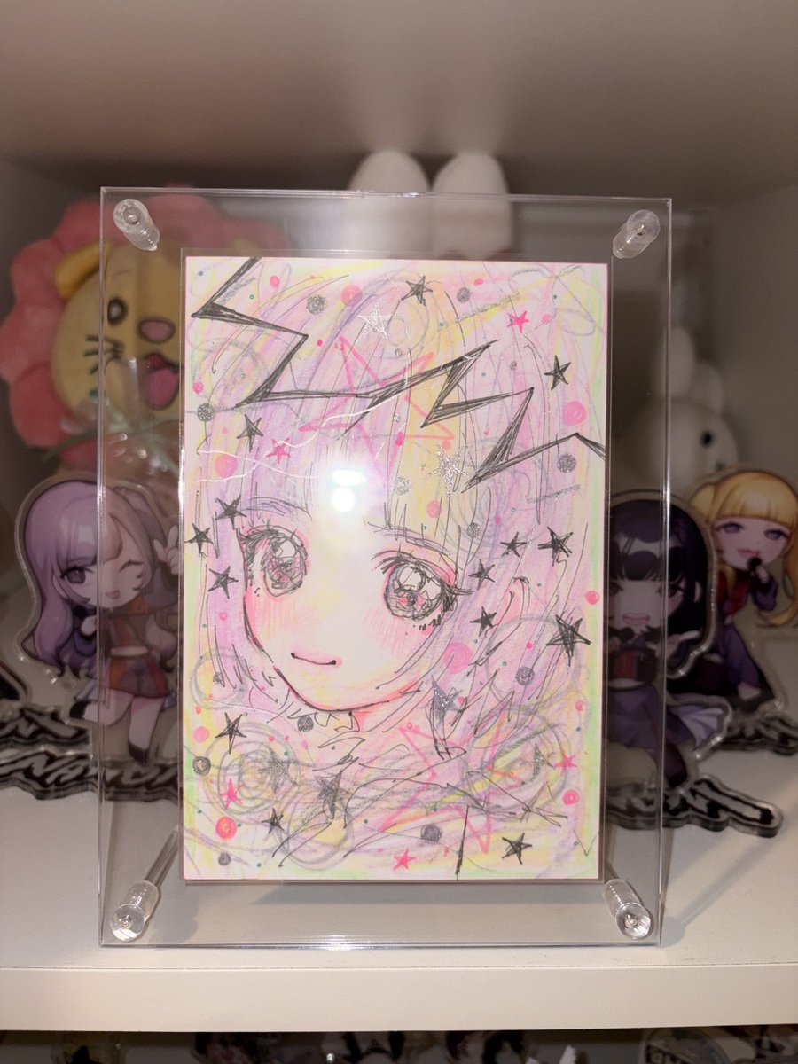 omusubi_cs's tweet photo. 昨日のドローイングが宝物すぎる！描いてもらったドローイングまだ少ないけど存在感ありすぎて幸福
本当にお世話になりすぎてる https://t.co/5hRilbIZtw