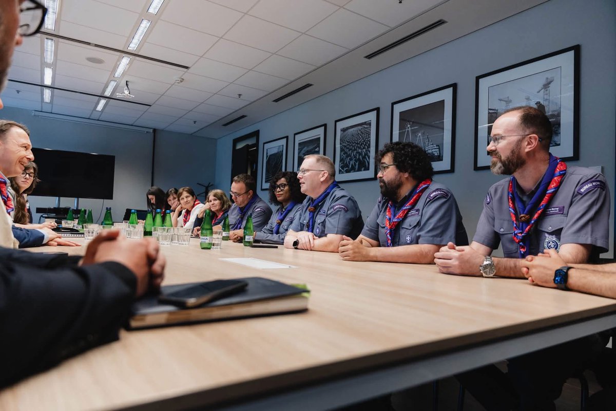 stephenkent's tweet photo. Productive conversations this weekend with Polish Senators and Members of Parliament. 🇵🇱
Poland’s support of Scouting is remarkable. The 26th World Scout Jamboree 2027 is going to be an extraordinary event! ⚜️
#26WSJ #BRAVELY #ReadyForLife #ScoutJamboree #WorldScouting https://t.co/gz7zxiKc7m