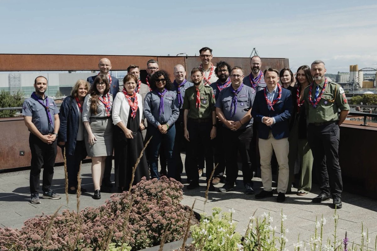 stephenkent's tweet photo. Productive conversations this weekend with Polish Senators and Members of Parliament. 🇵🇱
Poland’s support of Scouting is remarkable. The 26th World Scout Jamboree 2027 is going to be an extraordinary event! ⚜️
#26WSJ #BRAVELY #ReadyForLife #ScoutJamboree #WorldScouting https://t.co/gz7zxiKc7m