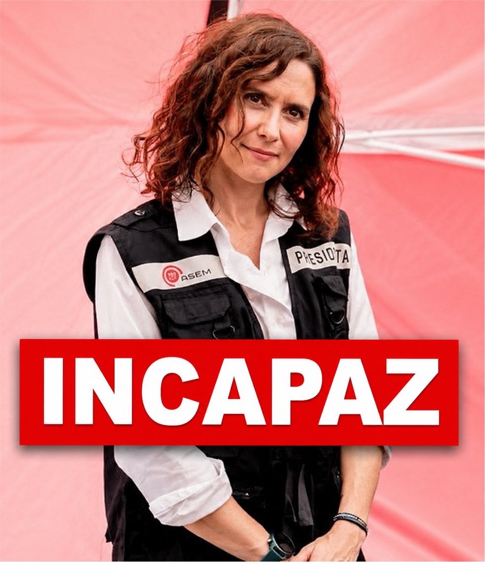 Mariaf522's tweet photo. Detrás de una persona que se victimiza hay factores como la necesidad de evadir la responsabilidad, una baja autoestima y un mecanismo inconsciente de manipulación para buscar atención o afecto.
Así es y actúa @IdiazAyuso !!.

Ojo con ella‼️‼️ https://t.co/wwByFHE4Jy