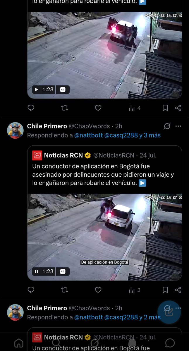 nattbott's tweet photo. @ChaoVwords @RBOT_104 @EliKrako Tienes una rara necesidad de atención que quieres que te dé, no contestaré otra madrugada tuya. Hay personas malas, pero también hay venezolanos buenos e importante en la historia, quieras o no. Y si te interesa tanto deberías de invertigarlo https://t.co/qSa9molSSN