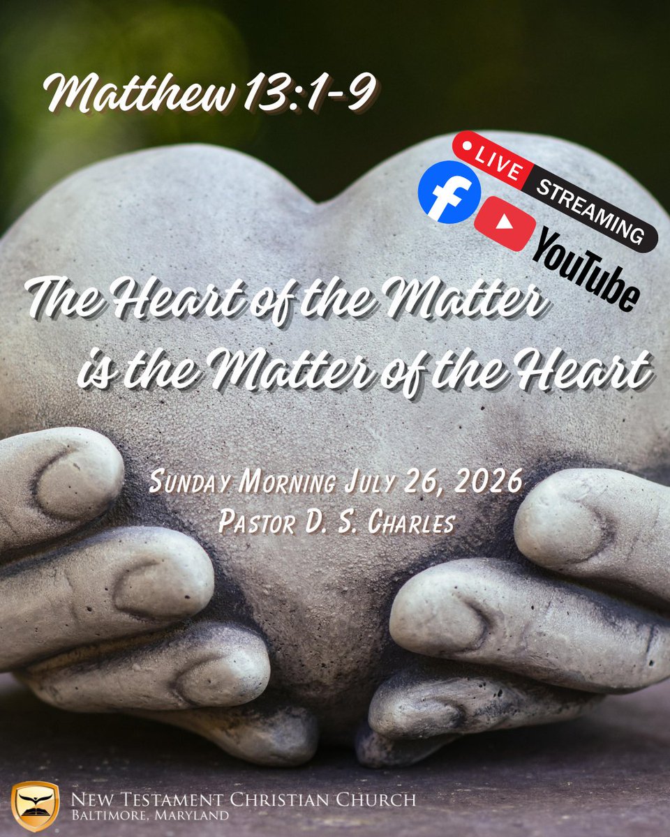 NTCCBaltimore's tweet photo. We are LIVE with our Sunday Morning Service! Log in and join us on:

Facebook at: https://t.co/X94CUPVEqq

Youtube at: https://t.co/3t4IEVzRT0

And on TikTok Live!

#newtestamentchristianchurch #sundayservice #ntcc #scripture #church https://t.co/OOuKgzNbYb