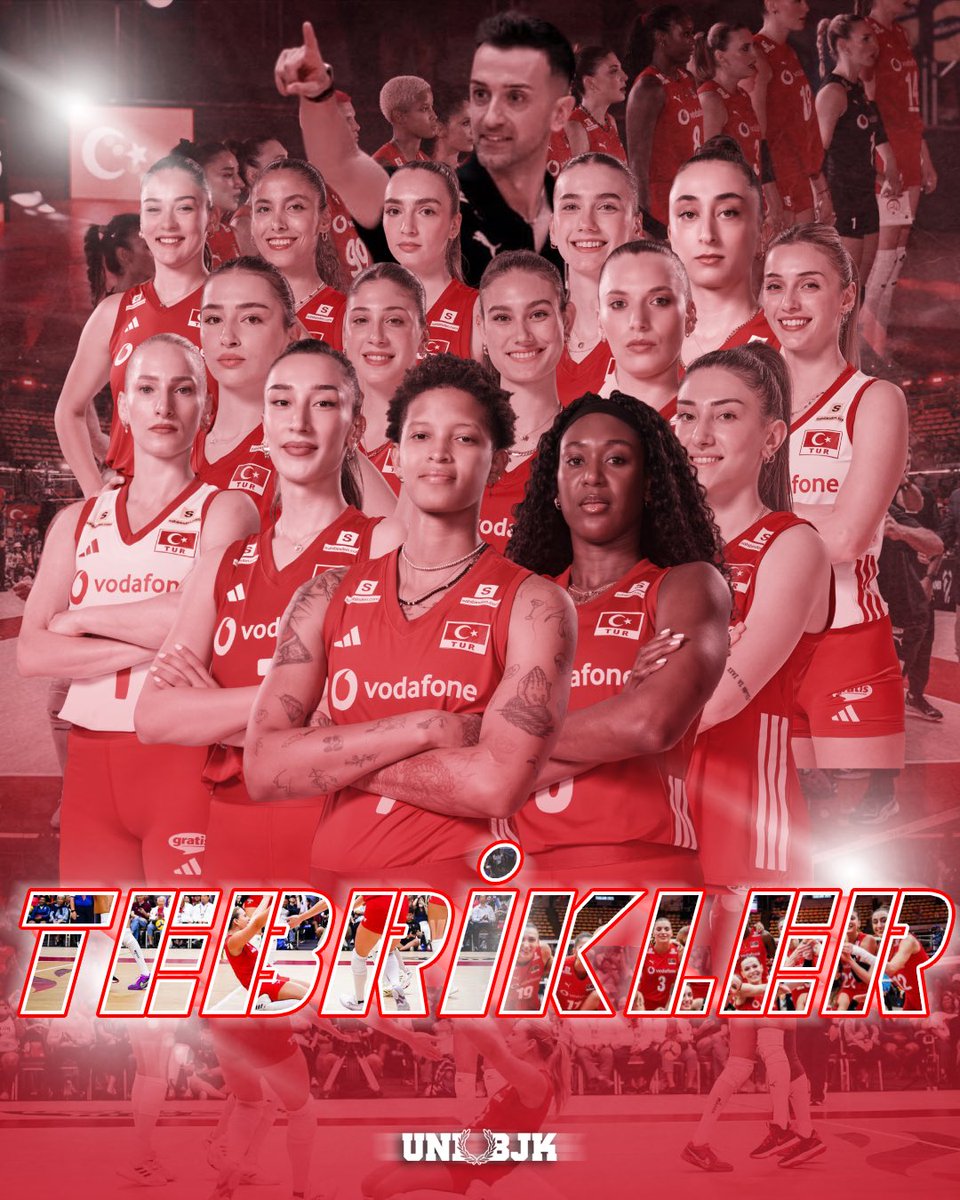 unibjkcom's tweet photo. FIVB Voleybol Milletler Ligi'nde
Şampiyon olarak büyük bir başarıya imza atan Filenin Sultanları'nı tebrik ederiz.

Sizinle gurur duyuyoruz.
#FileninSultanları #UNIBJK https://t.co/eb8IfNHyor