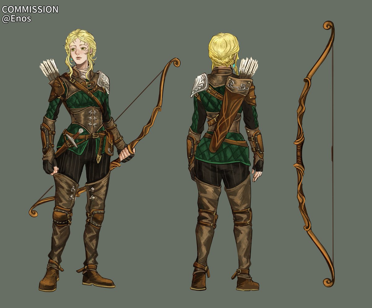 enox_enox_enox's tweet photo. #commissionㅤ  
Draw and design client's DnD character 
Looking for #artmootsㅤㅤㅤㅤ 
#artㅤㅤㅤㅤ #digitalartㅤㅤㅤㅤ #illustrationㅤ #fantasyart #conceptart #dndcharacter #OCㅤㅤ #dnd #smallartist #artistsonx #vgencomms https://t.co/gYuoVNwyFr