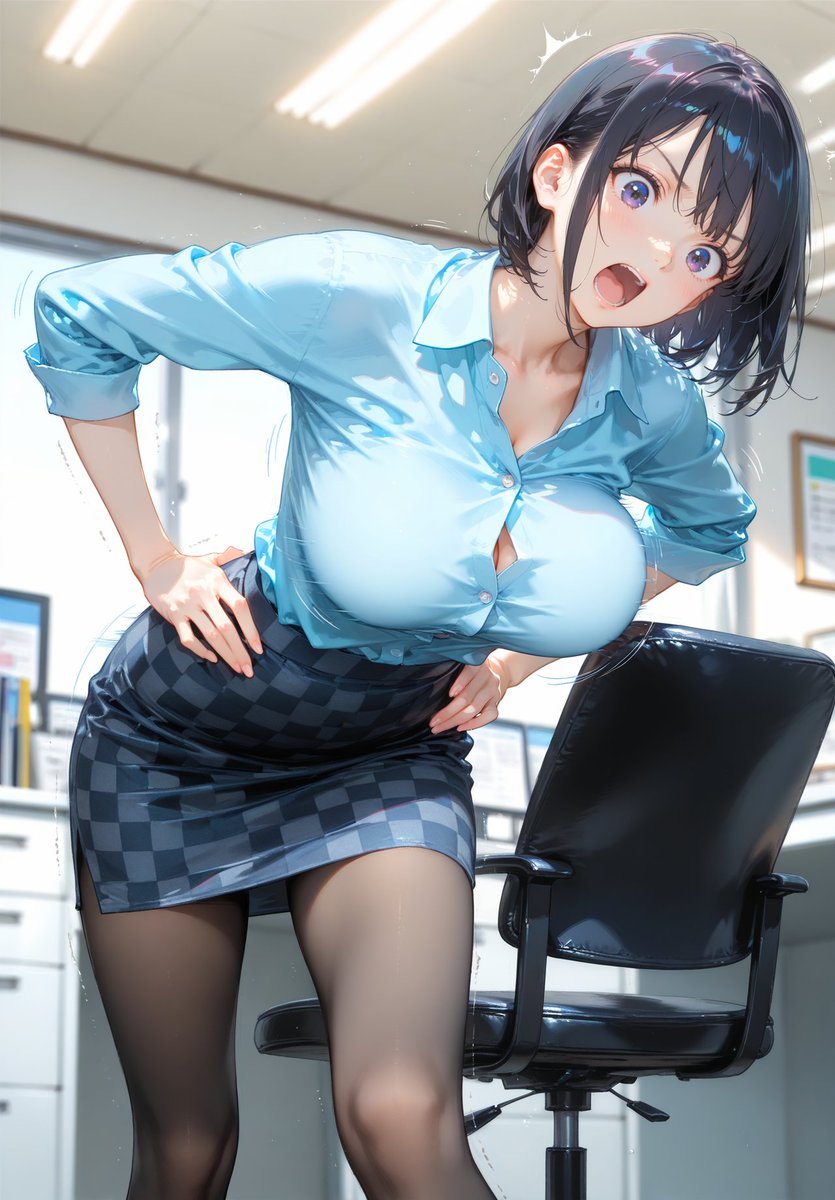 TonariDeskOL's tweet photo. 「納期昨日だったわ！！！」
SFW anime-style illustration https://t.co/9VIKDRWyAR