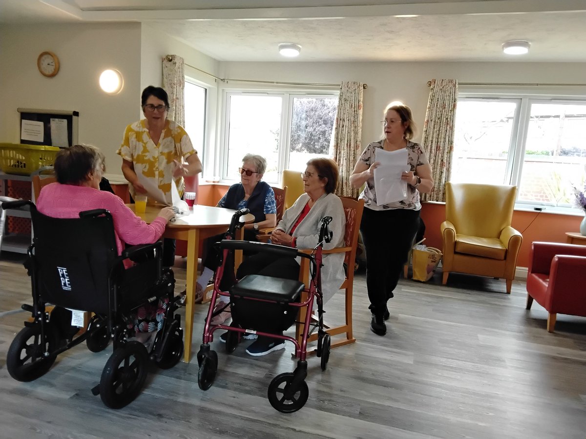 RedHouse44's tweet photo. This afternoon we had the pleasure of Mandy and Mary from Christ Church residents enjoyed the service #hicaactivities #bridlington #carehome https://t.co/M7FjMEDuVh