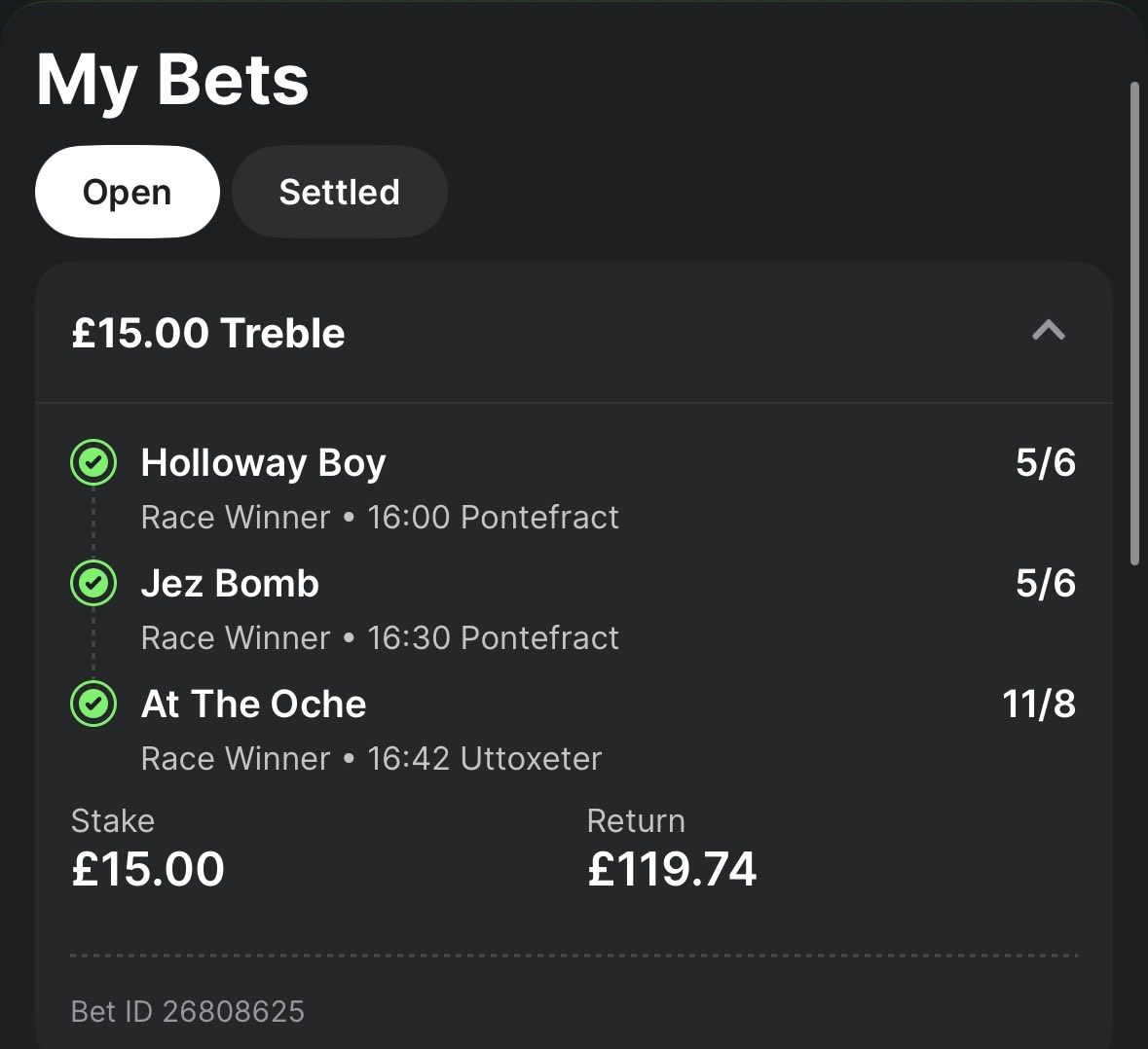 Joshua_melvin99's tweet photo. @GetYourTipsOut Let’s go 👏👏 https://t.co/MnbgLlzqGX