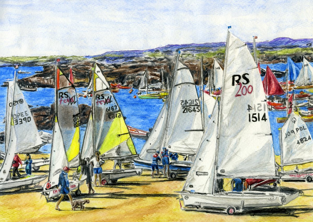 LymphomaLass's tweet photo. Just to share my entries for the Royal Society of Marine Artists’ exhibition at the Mall Galleries, London in September!
Wish me luck!
Sam aka LymphomaLass xx
#MarineArt #Seascapes #sailing #YnysMon #anglesey https://t.co/Y7hiIQJotX
