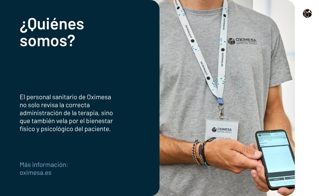 OximesaNG_TRD's tweet photo. 👩‍⚕️El Personal Sanitario de Oximesa ofrece una atención cualificada durante la instalación, revisiones y urgencias, velando por el #bienestar del paciente

Todos los profesionales portan una #identificación acreditativa

https://t.co/DnQplFBUXk https://t.co/UTxjalyGpM