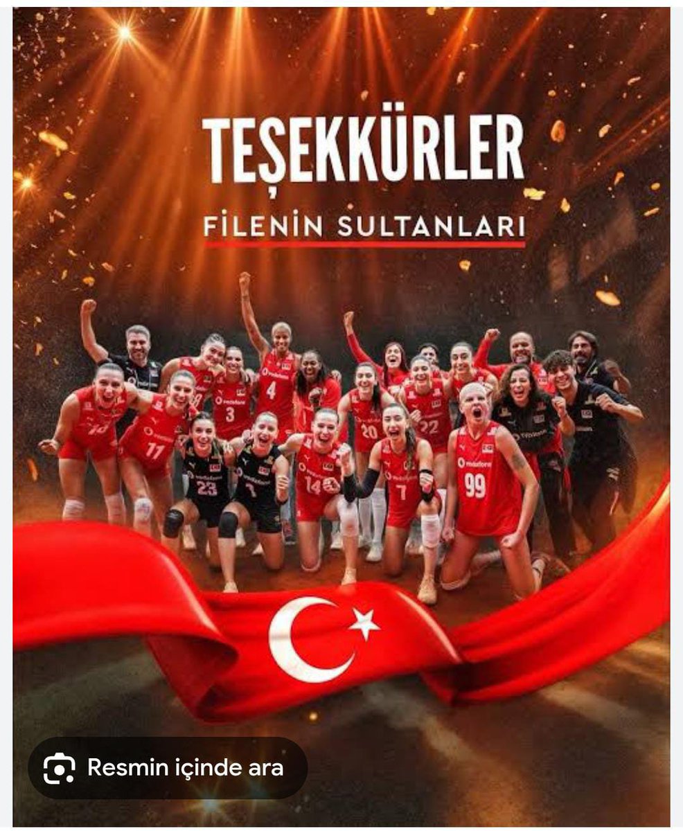 sbahattin's tweet photo. Şampiyonlar Geliyor, Yol Ver Dünya.
ŞAMPİYON TÜRKİYE...
FİLENİN SULTANLARI SİZİ YÜREKTEN KUTLUYORUZ.
ONUR VE GURUR DUYDUK.
SAĞ OLUN, VAR OLUN KIZLAR... https://t.co/iBNj1cHJ9E